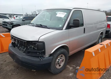 2012 Chevrolet Express 2500 Work Van из США, поврежденный, VIN 1GCWGFCA4C1100355